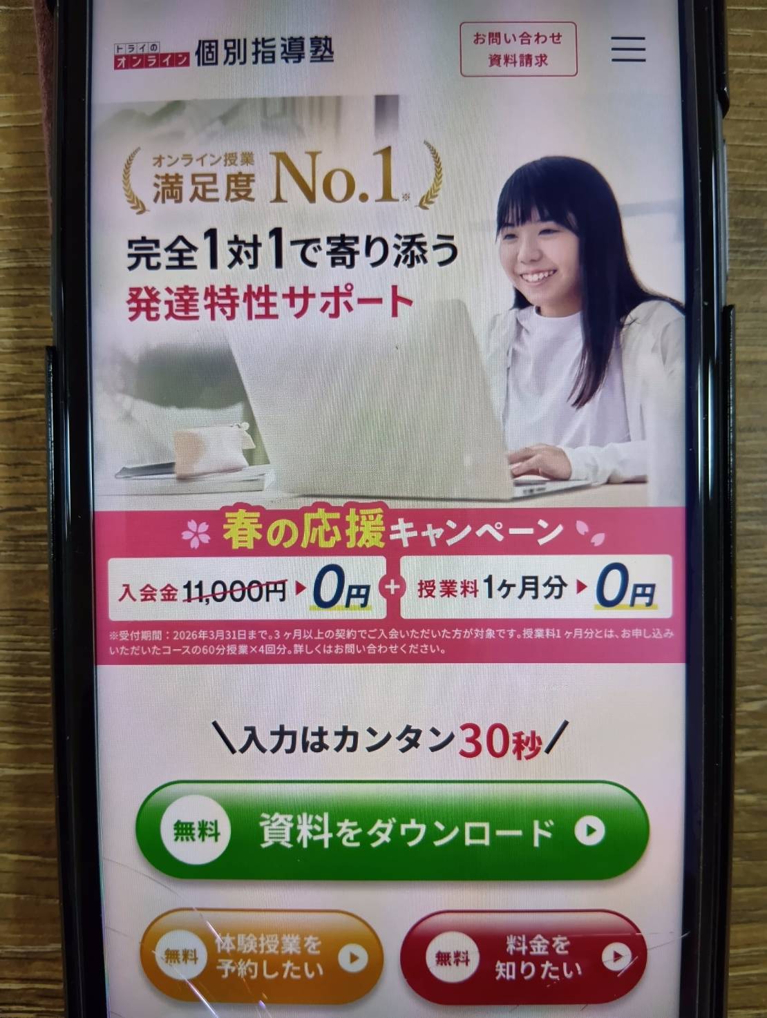 トライのオンライン個別塾は定番のオンライン塾！オーダーメイドの計画を提案